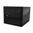 thumbnail image 1 of Caja de bloqueo con combinación, caja de bloqueo multiusos para tableta, teléfono, artículos personales, aperitivos, casillero de oficina, electrónica Negro, 1 of 8