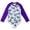 Purple, variant on REDARER Girls Long Sleeve Cartoon Butterfly Prints Beach Bathing Suit Girls Swimwear Swimsuit,Girls Swimsuit,5-6 Years