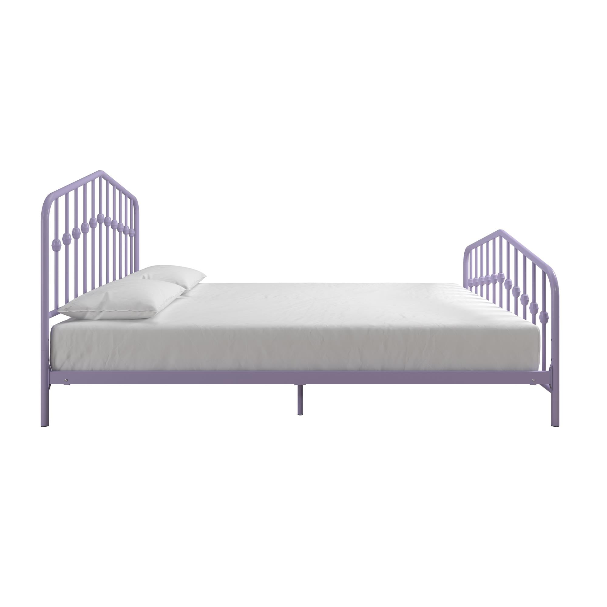 Novogratz Bushwick Metal Platform Bed Frame with Headboard