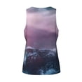 thumbnail image 6 of Sigee lighthouse Waves Torrential Rain for Men's Workout Tank Top, Athletic Gym Sleeveless Shirt - Quick Dry, Lightweight, Breathable Small, 6 of 9