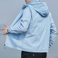 thumbnail image 2 of Outdoor Ultra-thin Jacket Men‘s Summer Waterproof Ice Silk Quick-drying Skin Windbreaker Casual Camping Sunscreen Hooded Coat, 2 of 7