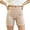Beige, variant on Girls Modal Bike Shorts Under Dresses Skirts Soft Stretch Ribbed Cartwheel Layering for Kids Big Kids Purple,Size 5-6T
