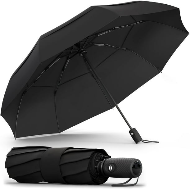 Umbrellas for Lightweight Rain&Sun Sturdy Weatherproof Umbrella, Folding Umbrella, Teflon Coated