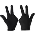 thumbnail image 1 of Gants de Queue de Billard Unisexes Snooker, Gants de Piscine à Trois Doigts Ouverts à Gauche, 1 of 7