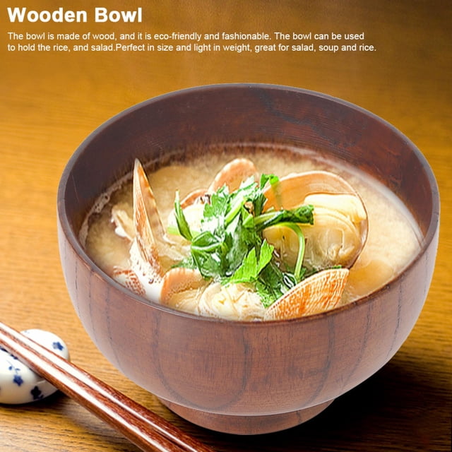 Durable Salad Bowls, Fruit Bowls Wooden Bowls, For Salad Soup