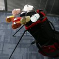 thumbnail image 4 of Golf Head Covers PU Portable Protector Lightweight PU for Athlete Travel Golf Training Red Small, 4 of 9