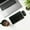 Black, variant on Save Big! Bluetooth Keyboard & Mouse Set for Mobile Phones and Tablets, Magical Control, Magnetic Wireless Keyboard and Mouse