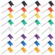 thumbnail image 1 of Luxshiny 400Ud Chinchetas Decorativas Con Puntas Finas Para Mapas Con Cabezas Multicolor Para Oficina Y Aula, 1 of 6