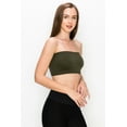 thumbnail image 2 of Kurve by Idea Seamless Mini Bandeau Strapless Tube Top Bra, Made in USA, 2 of 3
