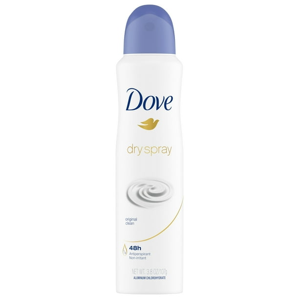 Dove Dry Spray Antiperspirant Deodorant Original Clean 3.8 oz