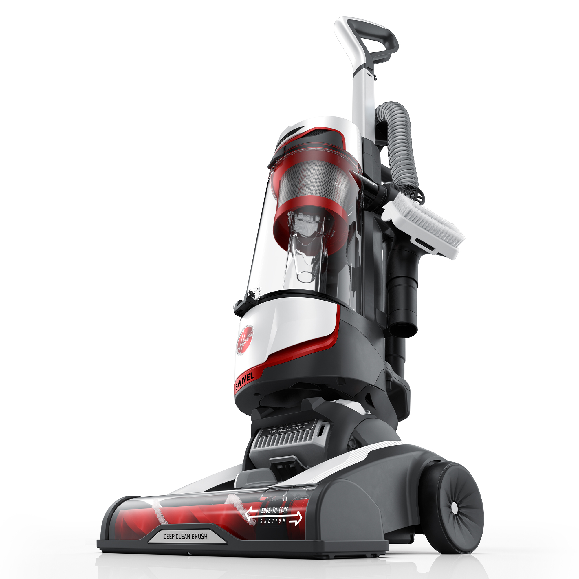 Hoover MAXLife PowerDrive Elite High Performance Swivel XL Bagless Upright Vacuum Cleaner with HEPA Media Filtration, UH75110, New - image 4 of 13