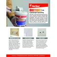 thumbnail image 3 of 0542 Onetime Spackling 1/2 Pint, White, 3 of 5