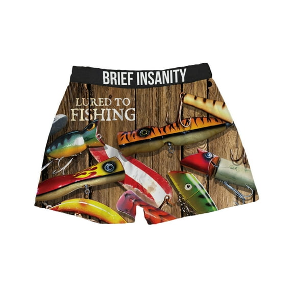 Lured To Fishing Boxer Shorts