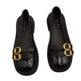 thumbnail image 2 of Kayannuo Womens Shoes Summer Womens Fashion Women Slip-on Tassel Leather Top Platform Loafers Casual Comfortable Loafer Shoes Indoor Outdoor, 2 of 7