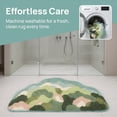 thumbnail image 5 of Unique Bargains Printed Rug Ultra Soft Absorbent Plush Bath Mat Green Moutain 30" x 18", 5 of 6