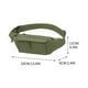 thumbnail image 3 of Riñonera de moda para hombre y mujer | Bandolera cruzada de gran capacidad | Cinturón ajustable para viajes, senderismo y running | Funda de nailon impermeable para teléfono, 3 of 3