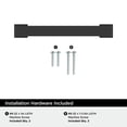 thumbnail image 6 of Miseno Mcptp1375 Henshaw 3-3/4" Center To Center Handle Cabinet Pull - Bronze, 6 of 7