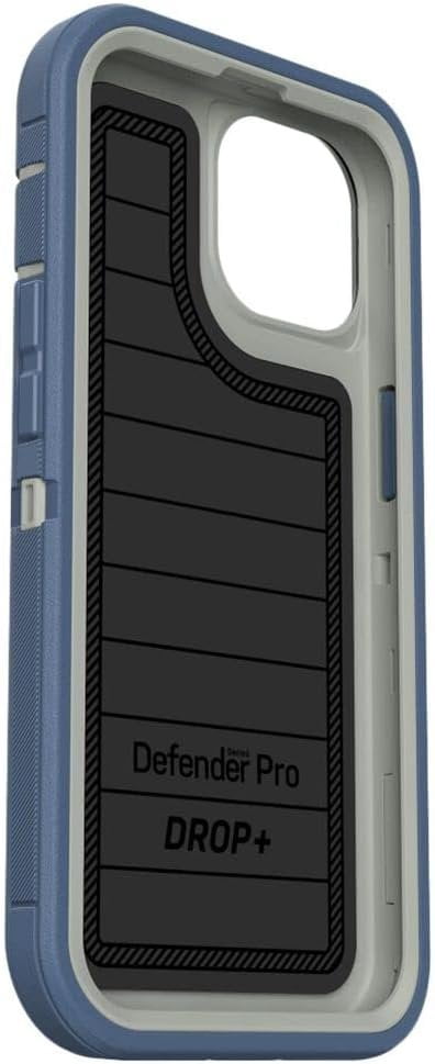 OtterBox Defender Series Screenless Edition Case for iPhone 13 Only - Holster Clip Included - Microbial Defense Protection - Non-Retail Packaging - Fort Blue