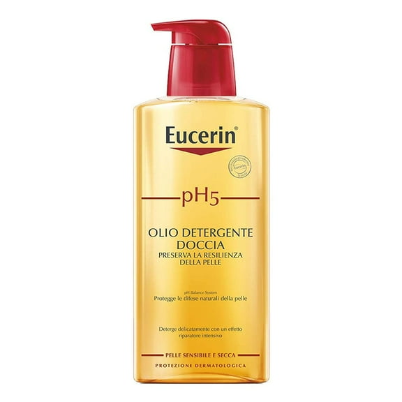 Eucerin Ph5 Shower Oil, Two Packs Of 400 Ml - 800 Ml