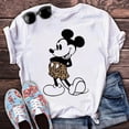 thumbnail image 4 of Camiseta Kawaii de dibujos animados de Disney para mujer, camisetas con estampado de Minnie, Camiseta holgada de moda, ropa de calle para niños, 4 of 4