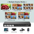 thumbnail image 2 of Conmutador matricial HDMI MT-VIKI 4K 4x4 con videowall y multivisor, 2 of 7