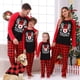 thumbnail image 1 of Conjuntos de pijamas navideños familiares para adultos y niños de 2024, conjunto de pijamas a juego para la familia, para padre, madre, niños y bebés, conjuntos de pijamas con estampado navideño, 1 of 5