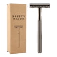 thumbnail image 1 of Men Razor Professional Manual Razor Shaving Razor with 5PCS Replacement Heads, 1 of 10