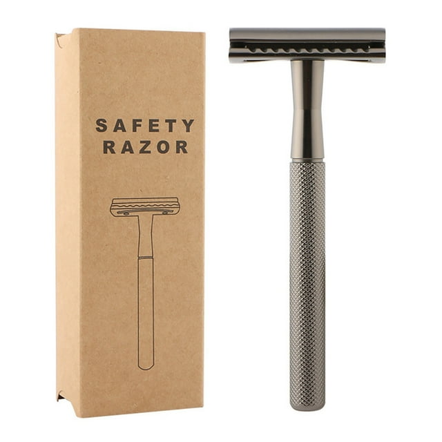 Men Razor Professional Manual Razor Shaving Razor with 5PCS Replacement Heads
