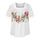 thumbnail image 3 of Camisas de Mujer Casual Impreso Cuello Redondo Manga Corta, Camisa Casual para Uso Diario Y de Fiesta, 3 of 5