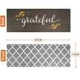 thumbnail image 2 of OPUX Anti Fatigue Kitchen Floor Mat, Reversible Cushioned Memory Foam Kitchen Rug Pad, Waterproof Non-Slip Padded Comfort Standing Mat Laundry Home 47x17 (Farmhouse Grateful Moroccan), 2 of 7