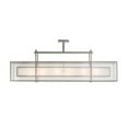 thumbnail image 7 of Meyda 157692 54 in. Nelson Oblong Pendant, S & B Clear Seedy Inside-Clear Seedy Outside Matte Clear, 7 of 7