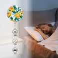 thumbnail image 4 of Battery Operated Analog Wall Clocks Non-Ticking Silent Modern Clock Decorative for Home,Office-Roses In Vintage Floral Pattern Background(12inch), 4 of 4