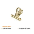 thumbnail image 4 of Uxcell Push Pin Clips Metal Thumb Tacks with Clip for Office, Gold 30 Pack, 4 of 5