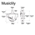 thumbnail image 2 of Musiclily Ultra 3-Way Pickup Selector Blade Switch Lever Switch for Tele Style Electric Guitar, 2 of 5