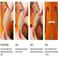 thumbnail image 5 of Alvantor 1/4 Size Acoustic Violin Set for Kids Ages 5-7 - Natural Wood with Case and Accessories, 5 of 8