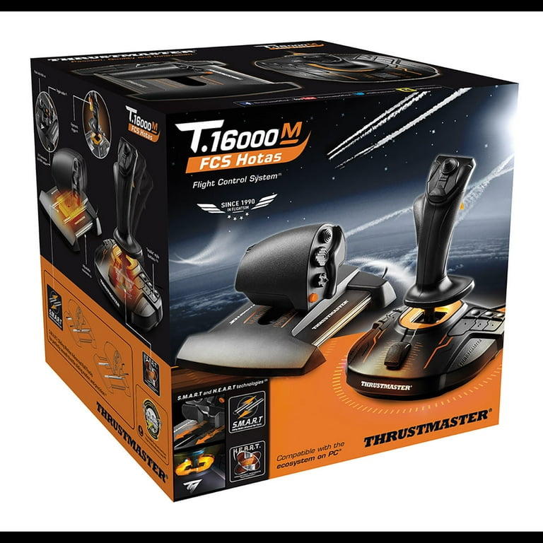 Thrustmaster T.16000M FCS Hotas Flight Stick and Throttle
