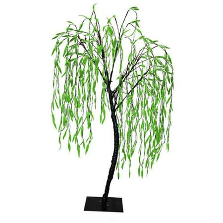 8 39 pre lit christmas willow tree outdoor yard art pre lit led christmas trees walmart