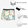 thumbnail image 5 of Wukai Hand Drawn Colored Hearts Print Men’s Underwear Breathable Boxer Briefs,&nbsp;Moisture Wicking & Breathable-XX-Large, 5 of 7