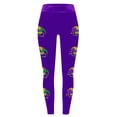 thumbnail image 5 of Mepaouo Women's Yoga Pants High Waisted Tummy Control Carnival Rave Leggings Tights Sizes S-2X, 5 of 5