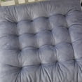 thumbnail image 3 of Hvmvliv Outdoor Chair Cushions Plush Cushion Chair Seat Cushion Soft and Comfortable Thicken Memory Foam Chair Pads for Home Office Dining Chair(45x45cm) Gray, 3 of 8