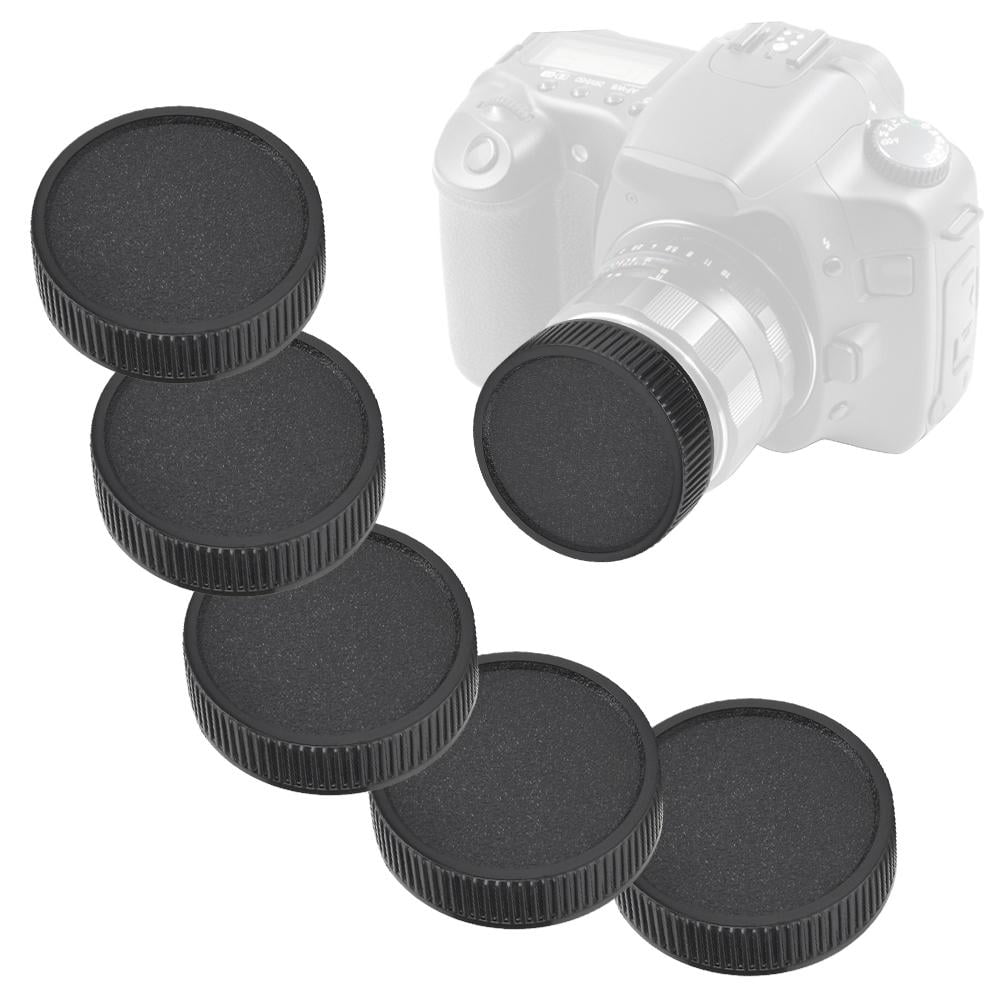 Tebru Plastic Rear Lens Cap, Rear Lens Cap for M42 Camera,5Pcs Plastic