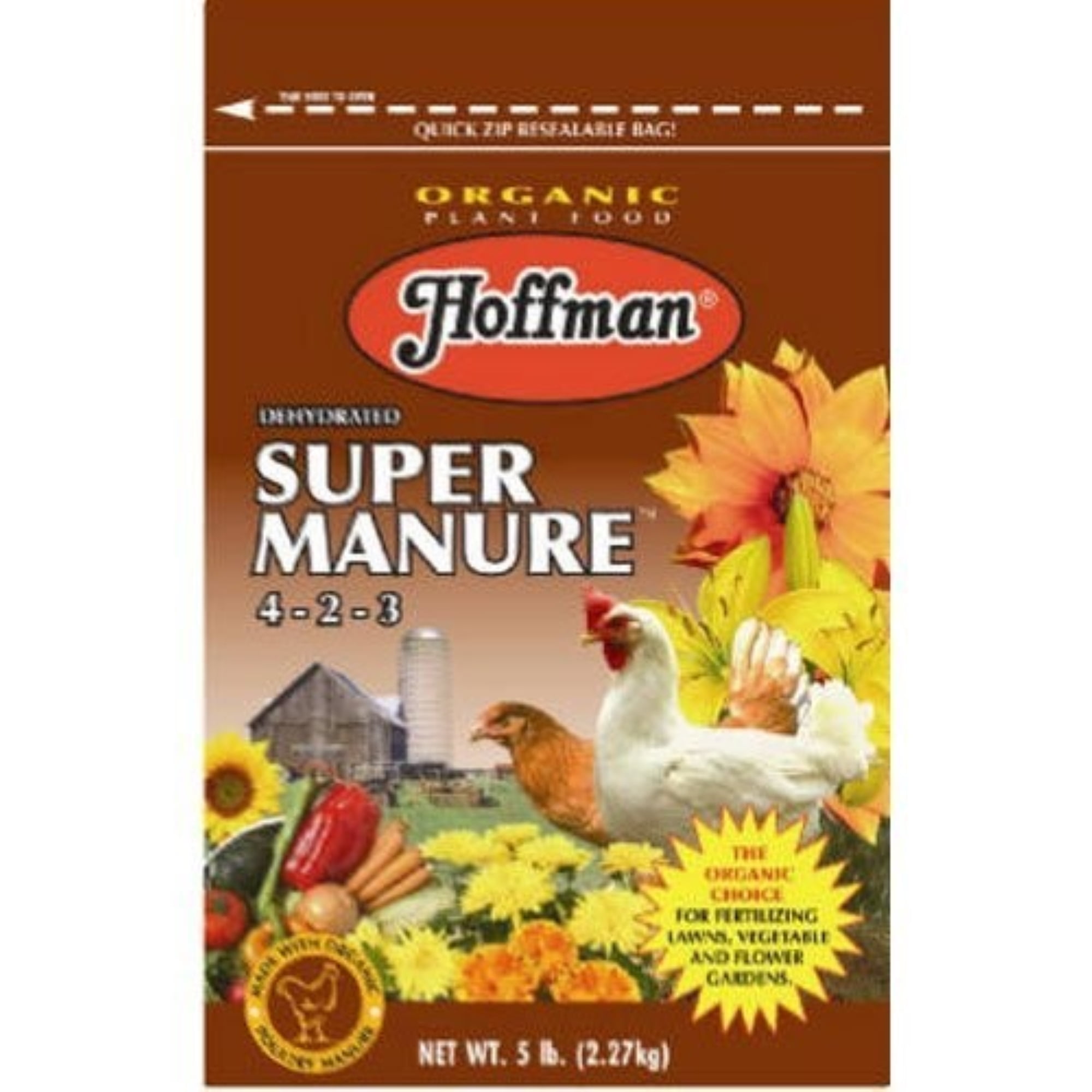 Hoffman A H /Good Earth 20505 Dehydrated Poultry Manure, 5 Lb