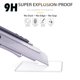 thumbnail image 4 of Beukei Paquete De 3 Protectores De Pantalla De Vidrio Templado Para Xiaomi Redmi Note 9S / 9 Pro 5G Antiarañazos Sin Burbujas, 4 of 5