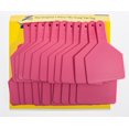 thumbnail image 2 of Z Tags 25 Count 1-Piece Blank Tags for Cows, Pink, 2 of 2