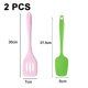 thumbnail image 2 of Juego de mini utensilios de cocina de 2 piezas: utensilios de cocina de silicona con espátulas, 2 of 5