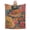 50x40, variant on Floral Snake Throw Blanket, Vibrant Botanical Flower Red Serpent Blankets 50x40