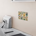 thumbnail image 5 of Yayeee Toggle Light Switch Wall Plate 2-Gang 4.56"x4.48" Decorative Outlet Cover, Floral Animals, 5 of 7