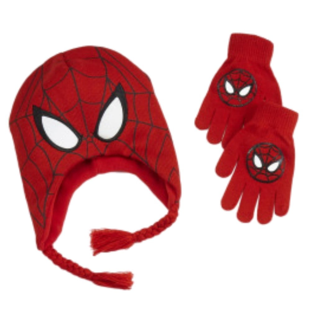 boys red trapper hat