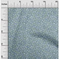 thumbnail image 1 of oneOone Rayon Light Grayish Blue Fabric Geometric Craft Projects Decor Fabric Printed By The Yard 56 Inch Wide, 1 of 5