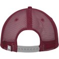 thumbnail image 4 of Men's Colosseum Gray/Cherry Temple Owls Love Fern Trucker Snapback Hat, 4 of 4